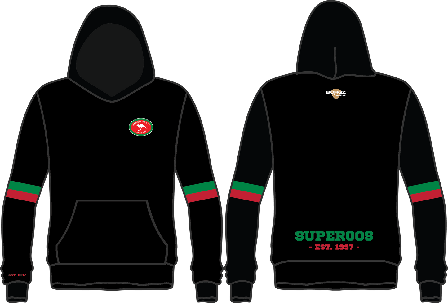Jamberoo 2026 Cut & Sew Hoodie